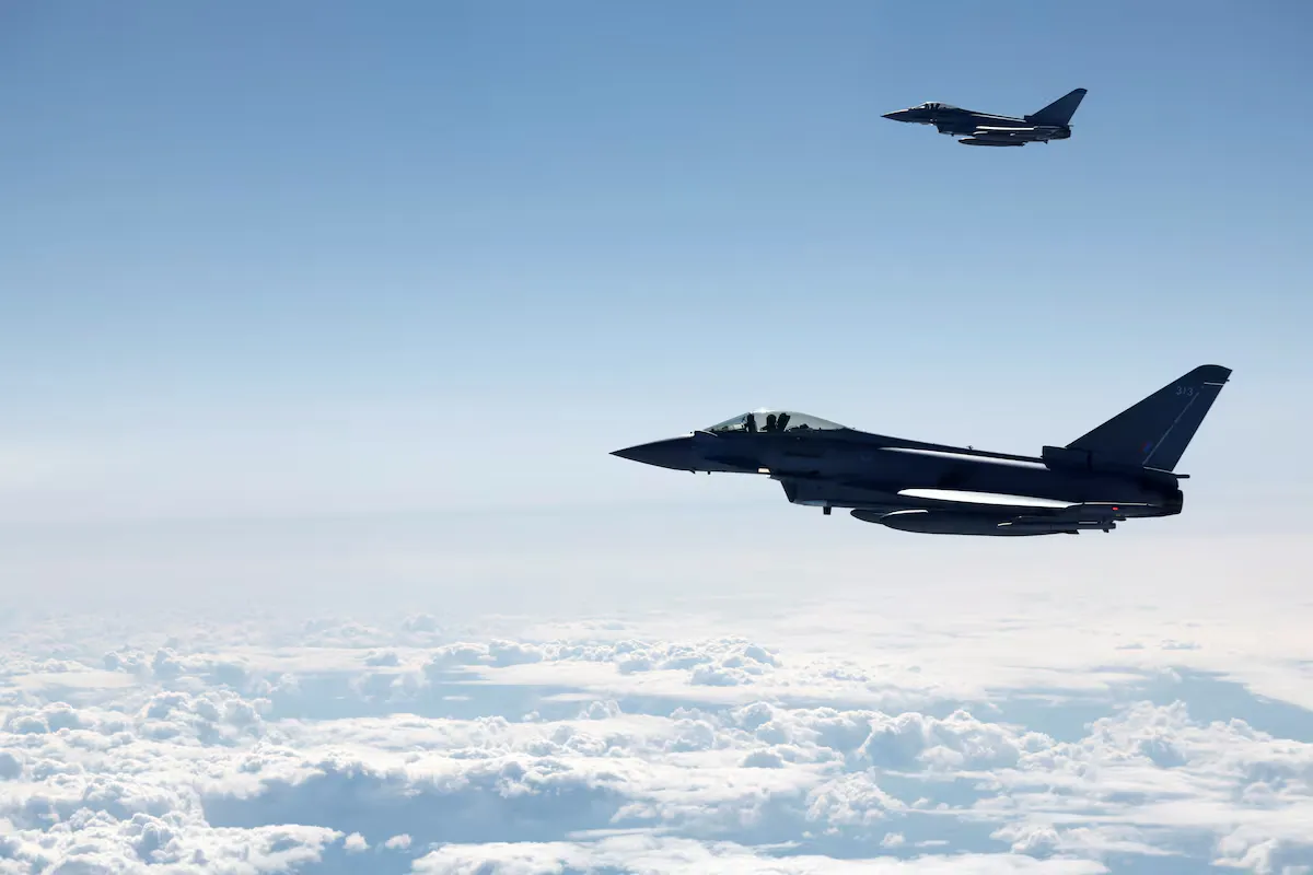 Британські Typhoon розпочали місію НАТО з повітряної оборони над Польщею